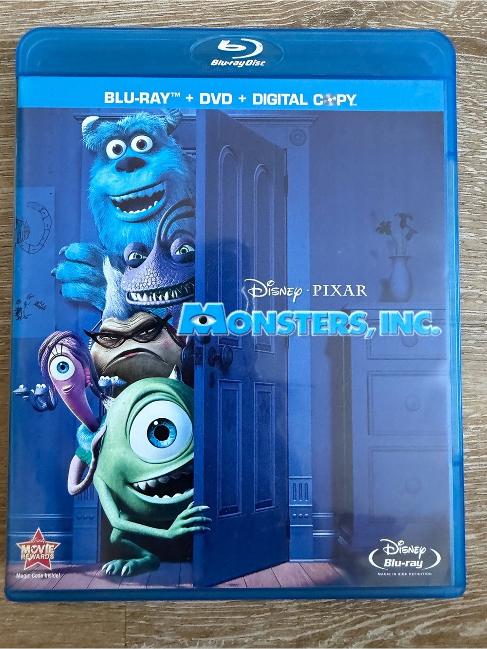 Disney Pixar Monsters, Inc. (Blu-ray + DVD + Digital Copy) - Blue
